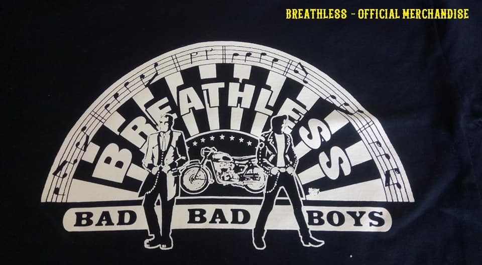 BREATHLESS -  MENS T-SHIRT