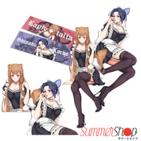 Image 1 of Maid series : Raphtalia & Shinobu maid Slaps, Diecut