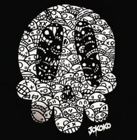 Image 2 of T-shirt skull doodle Jokoko