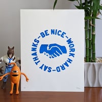 Be Nice Riso Print
