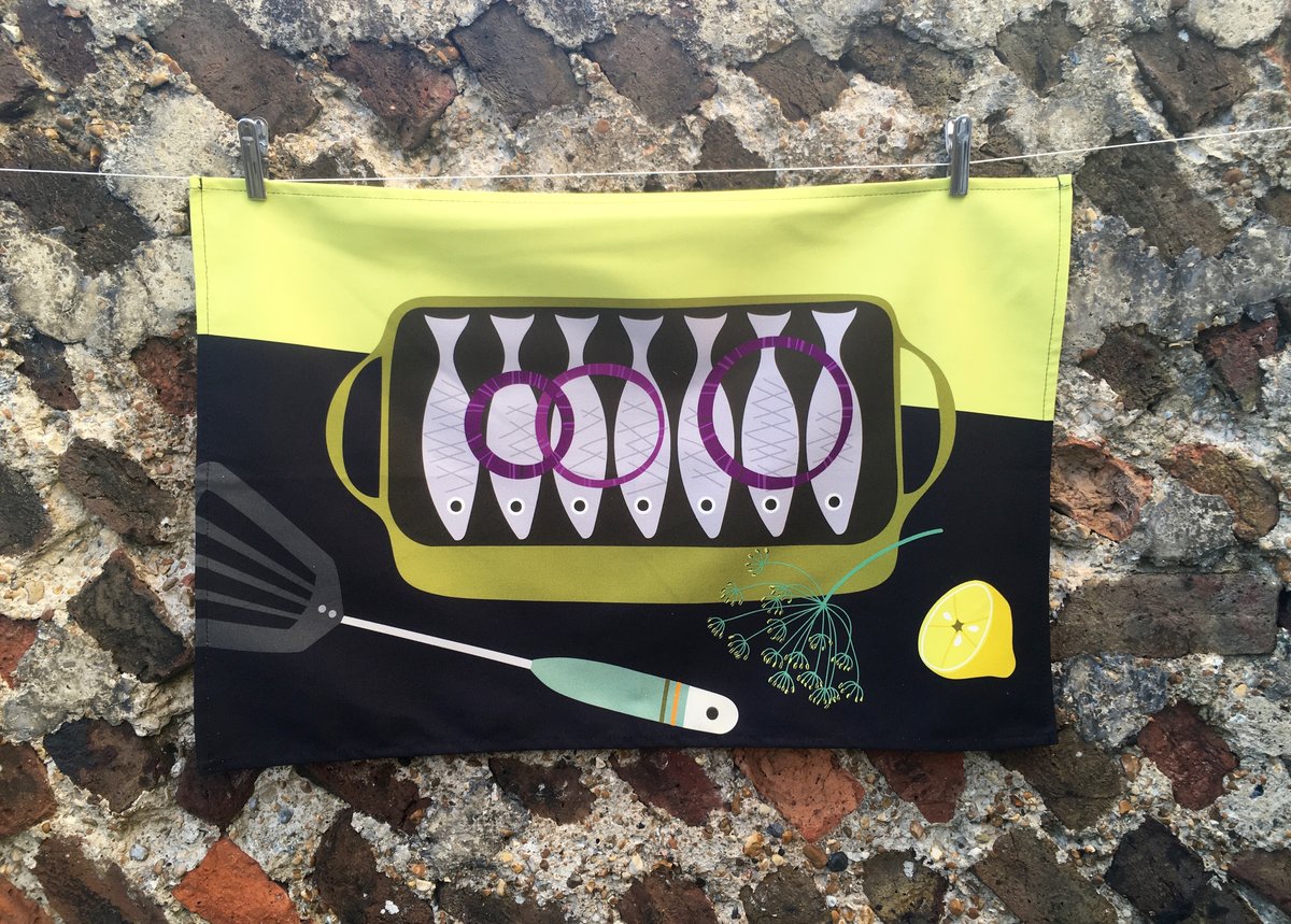 Herring Teatowel