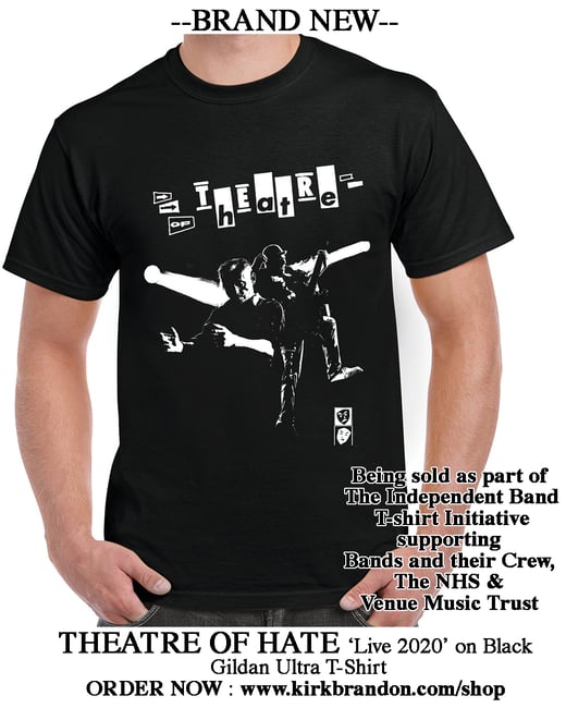 THEATRE OF HATE Live 2020 T-shirt