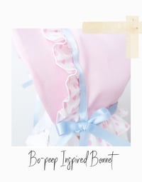 Bo Peep Inspired Bonnet