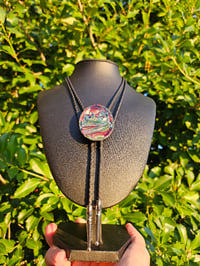 Image 3 of Geode Bolo Tie #1
