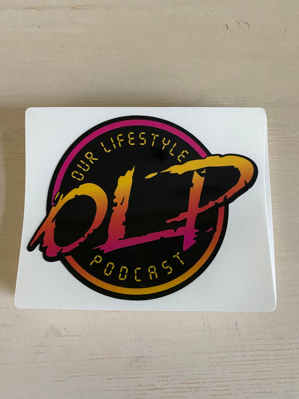Image of All New OLP Round Sticker