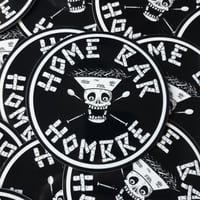 Image 1 of HOME BAR HOMBRE 4" Vinyl Sticker