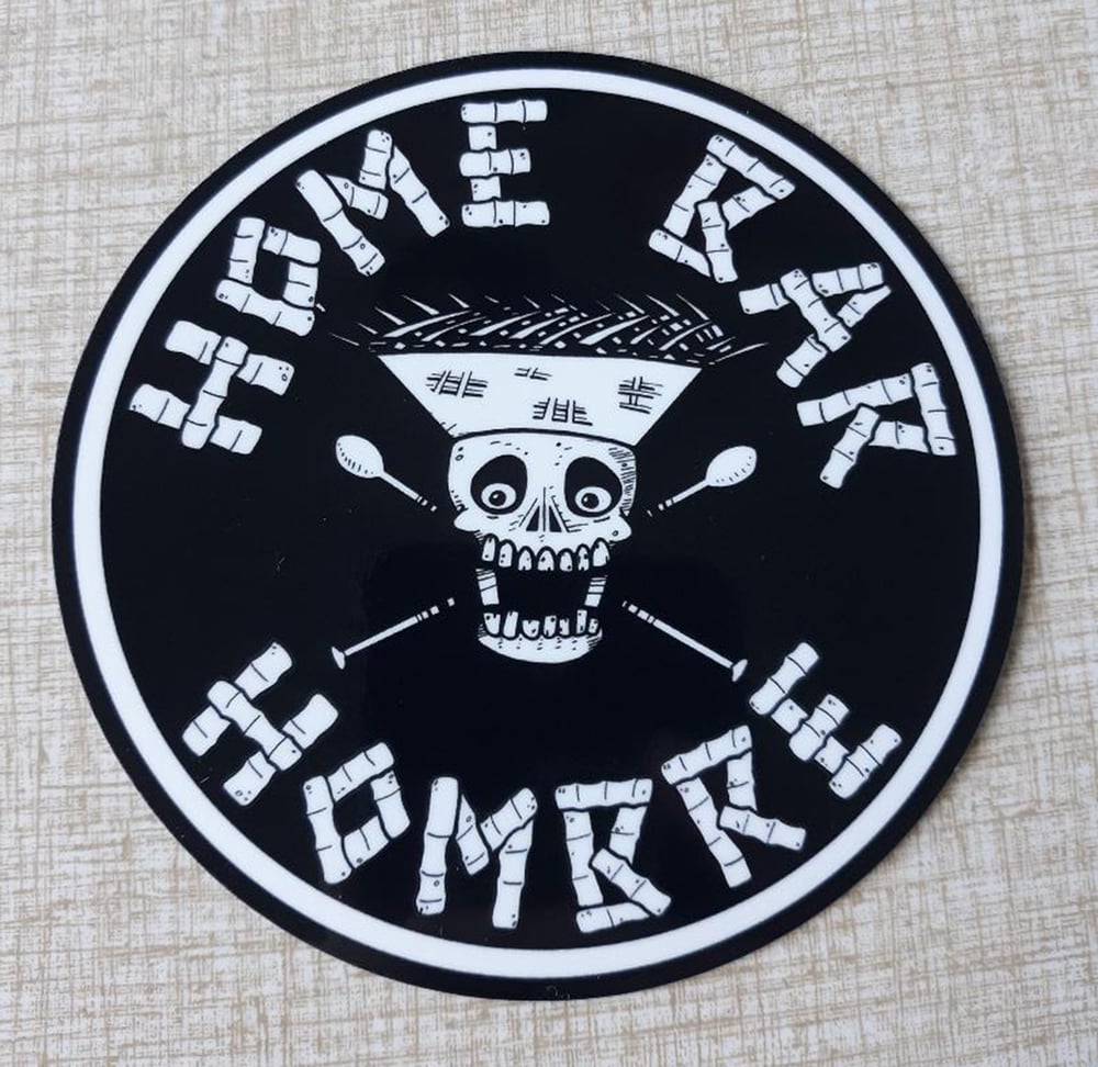 HOME BAR HOMBRE 4" Vinyl Sticker