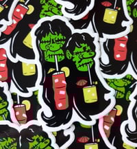 Image 1 of DRUNKIE SHRUNKIES 3" Tall Vinyl Sticker