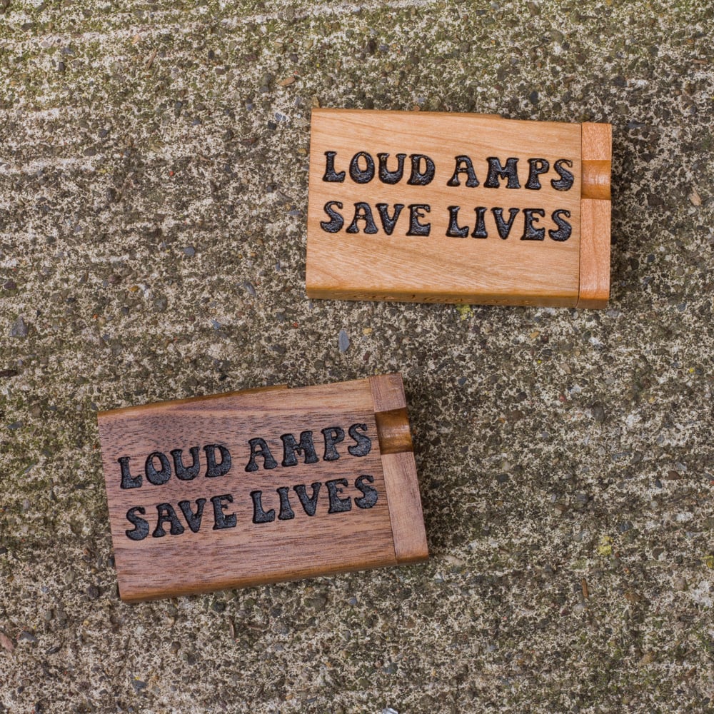“Loud Amps” Wooden Dugouts