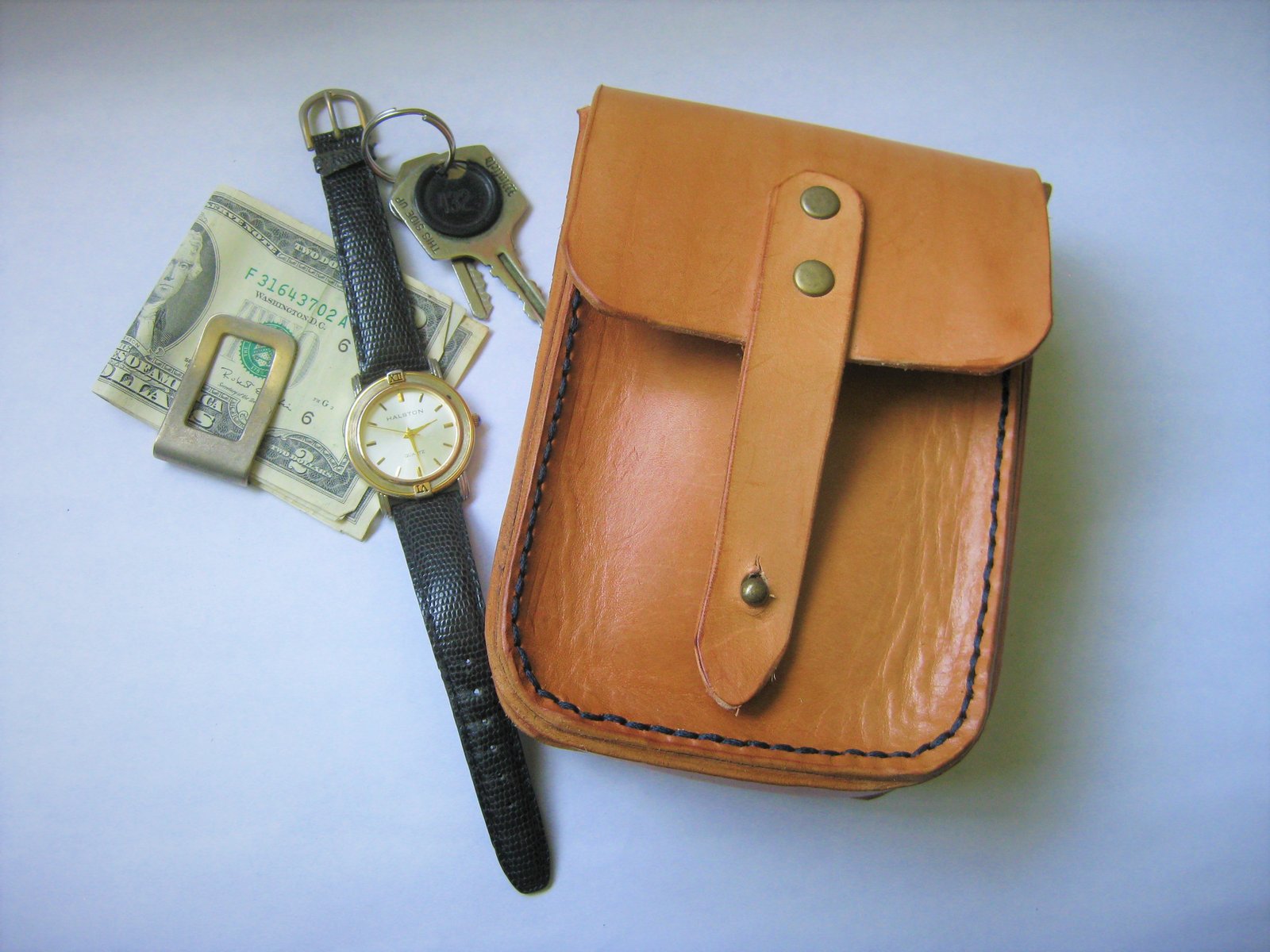 Leather EDC Pouch