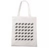 BARBED WIRE MONOGRAM TOTE BAG