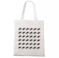 Image 1 of BARBED WIRE MONOGRAM TOTE BAG