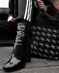 Image 3 of BARBED WIRE MONOGRAM TOTE BAG