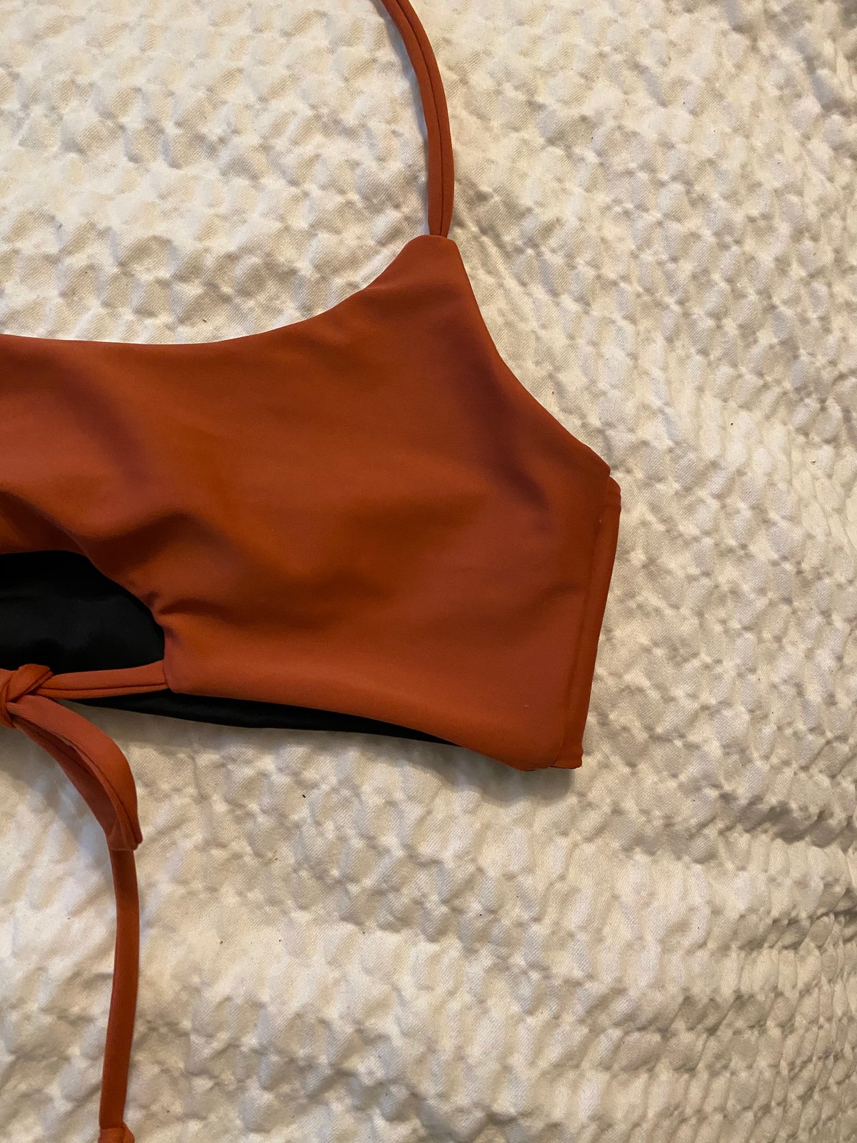 Image of VERO TOP : MATTE BRONZE X BLACK 