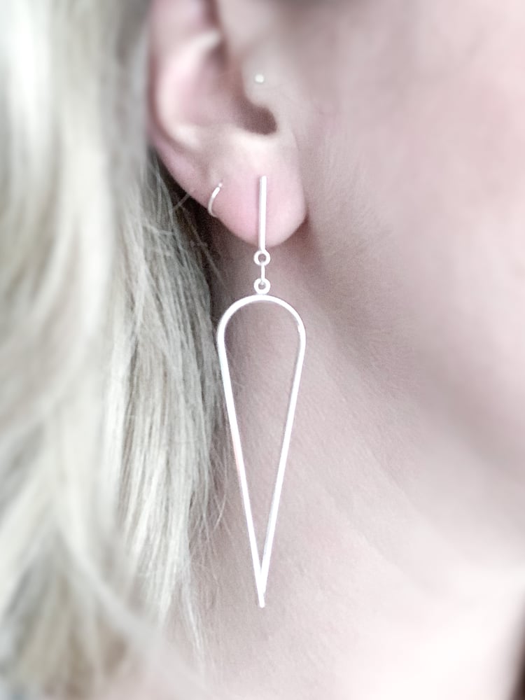 Image of Dagger Earrings - Medium