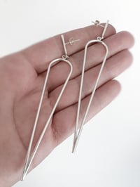 Image 3 of Dagger Earrings - Large