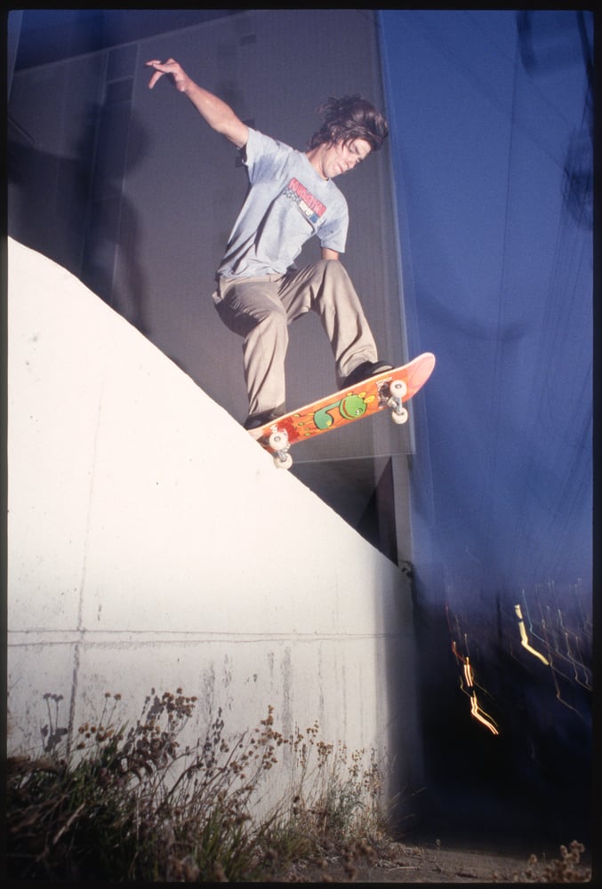 Brad Staba, Backside tailslide, SF 97 | Tobin Shop