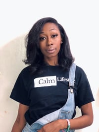 "CALM LIFESTYLE" TEE