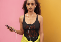 Image 1 of  Women's BENGX3 Racerback Tank - available in black, purple, red, grey, or white