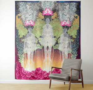 "In Bloom" Tapestry