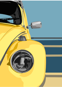 Image 1 of Beetle (Yellow) - Limited Edition