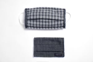 Image of TRAN - 二重紗織棉質雙面用口罩套 (兒童)