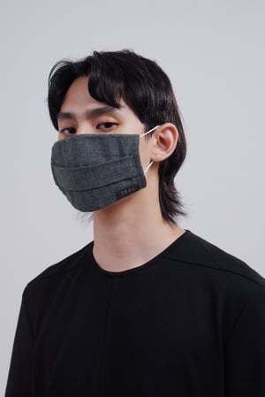 Image of TRAN - 二重紗織棉質雙面用口罩套 (兒童)