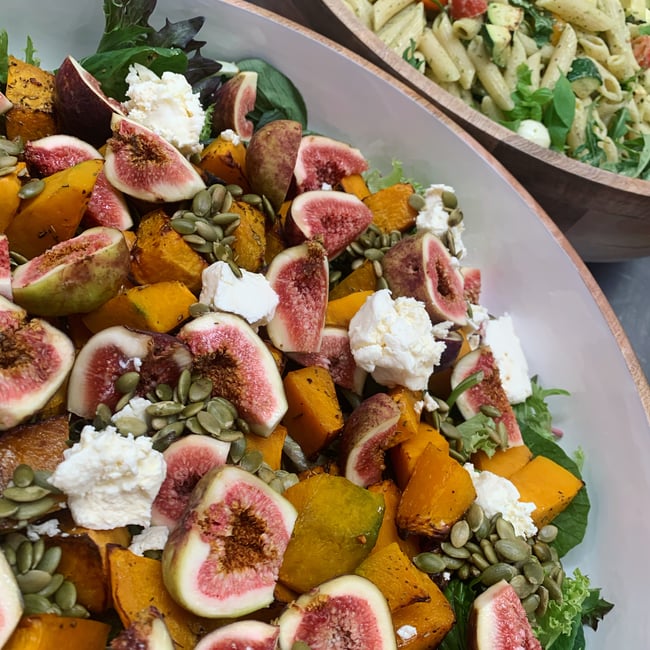 Pumpkin, Fig and Feta Salad