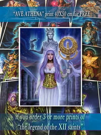 Image 4 of Gemini SAGA "the  redemption" limited of 10 prints on fine art canvas