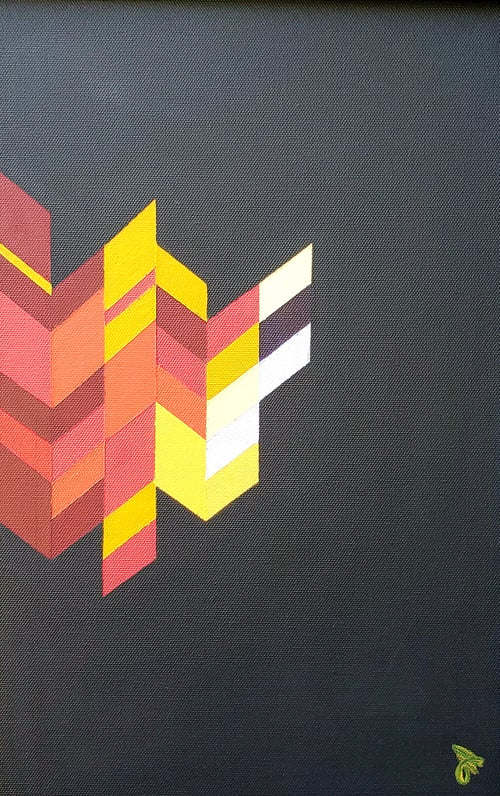 Image of Fire on Fire (16" × 20")