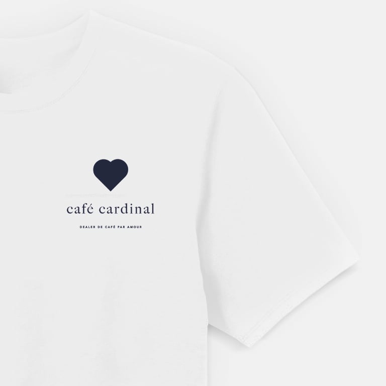 Image of Tee shirt café cardinal 