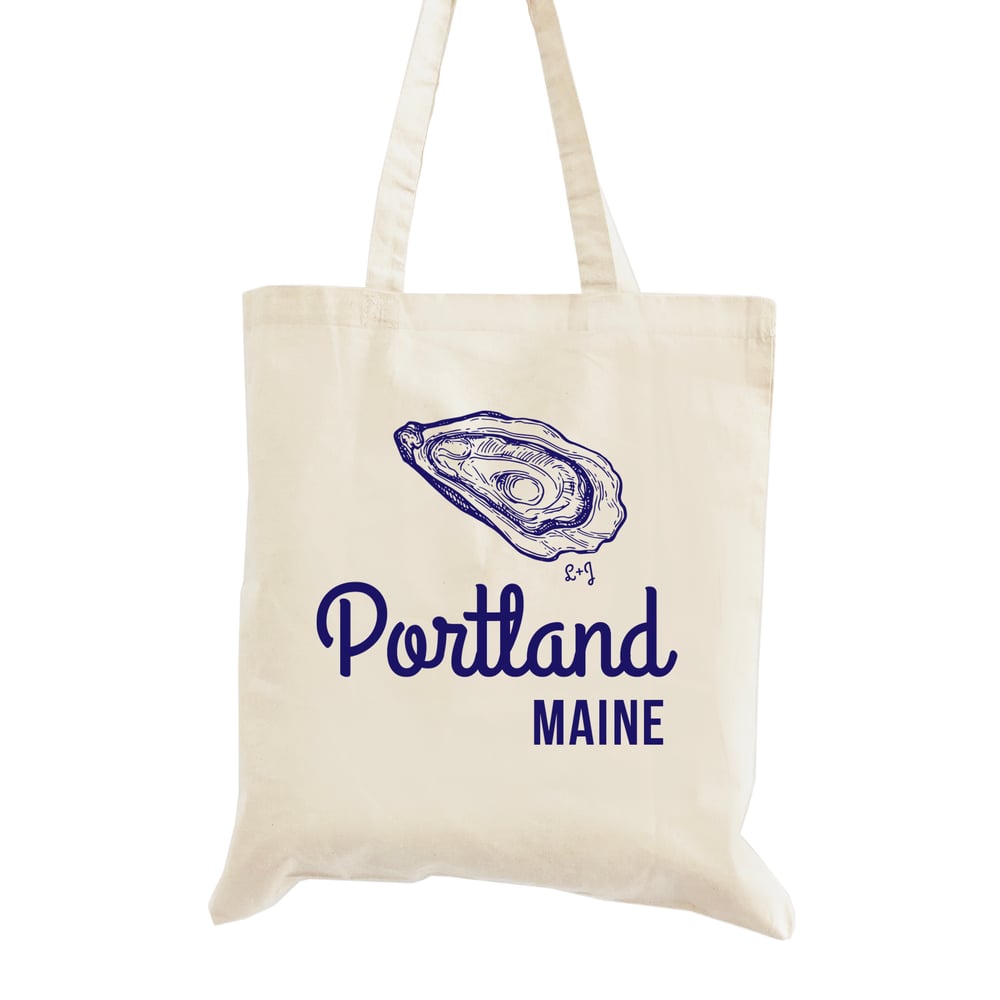 Image of Oyster Wedding Welcome Tote Bag