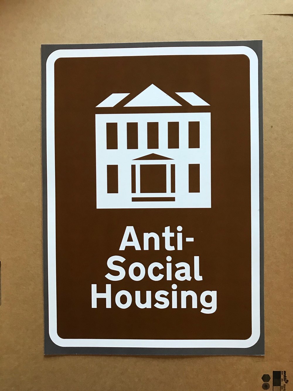 Image of ANTI SOCIAL HOUSING