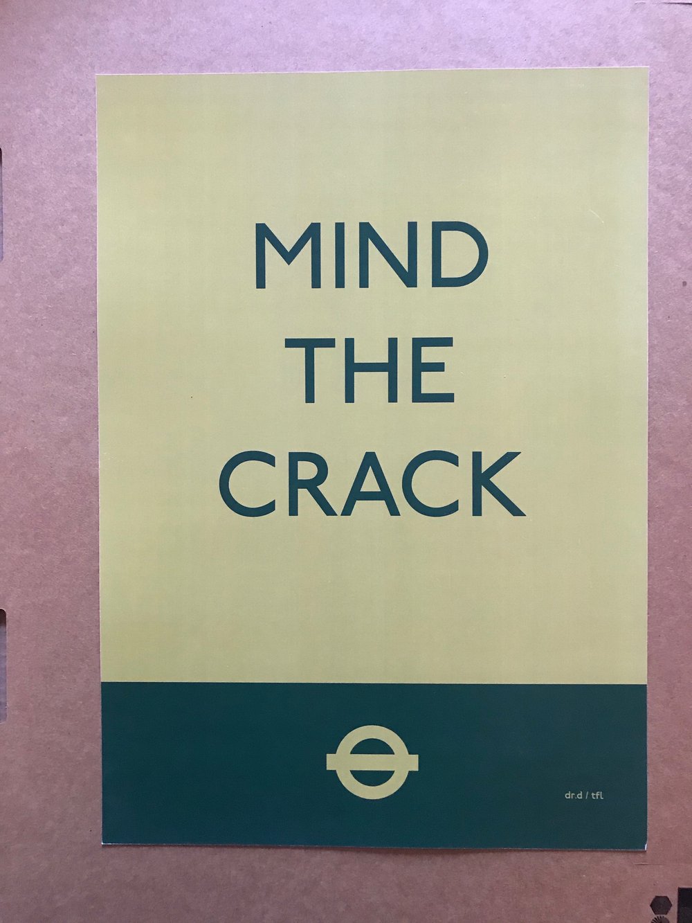 Image of MIND THE CRACK