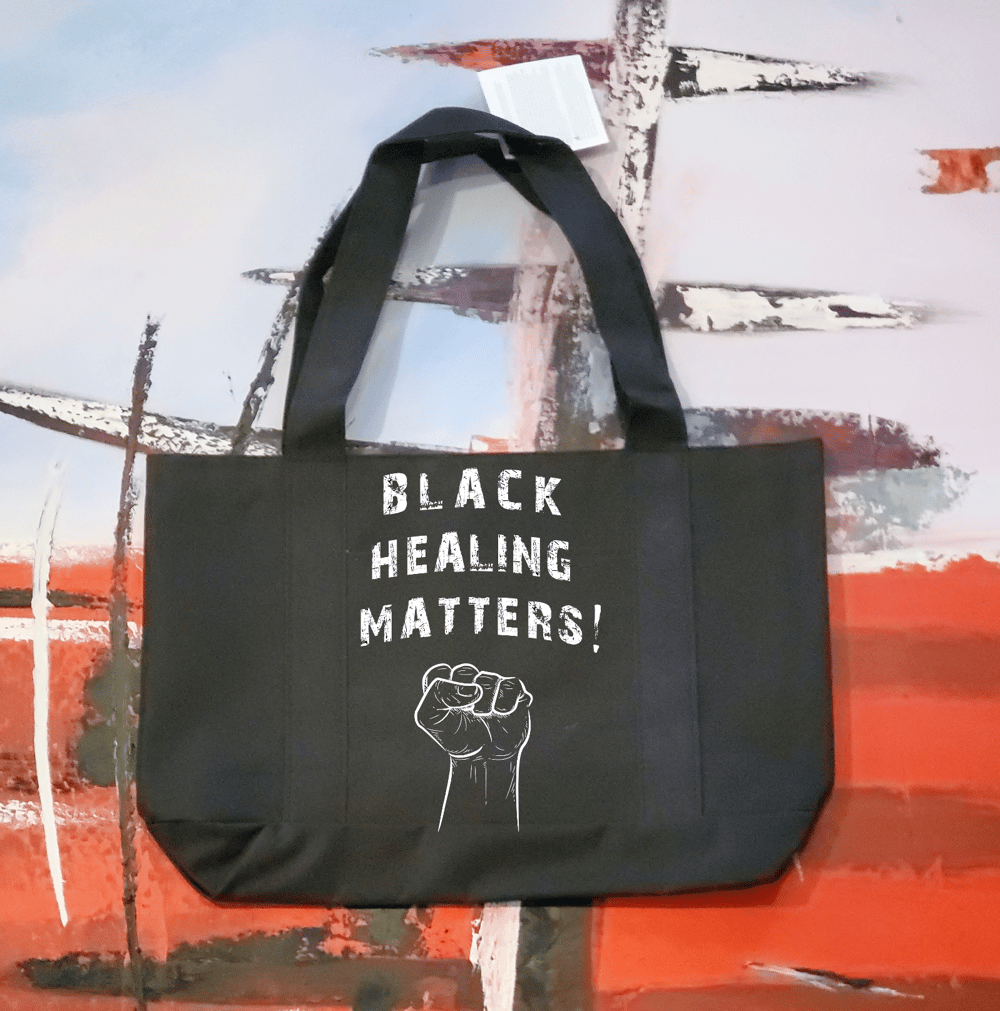 Anxiety, Depression, BHM Tote Bags