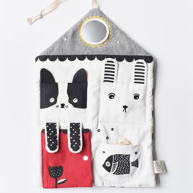 Wee Gallery Peek A Boo Pets Activity Pad