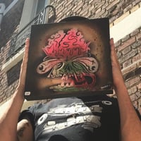 Image 1 of Toile Canvas pochoir ´´Monster Brain´´ Jokoko