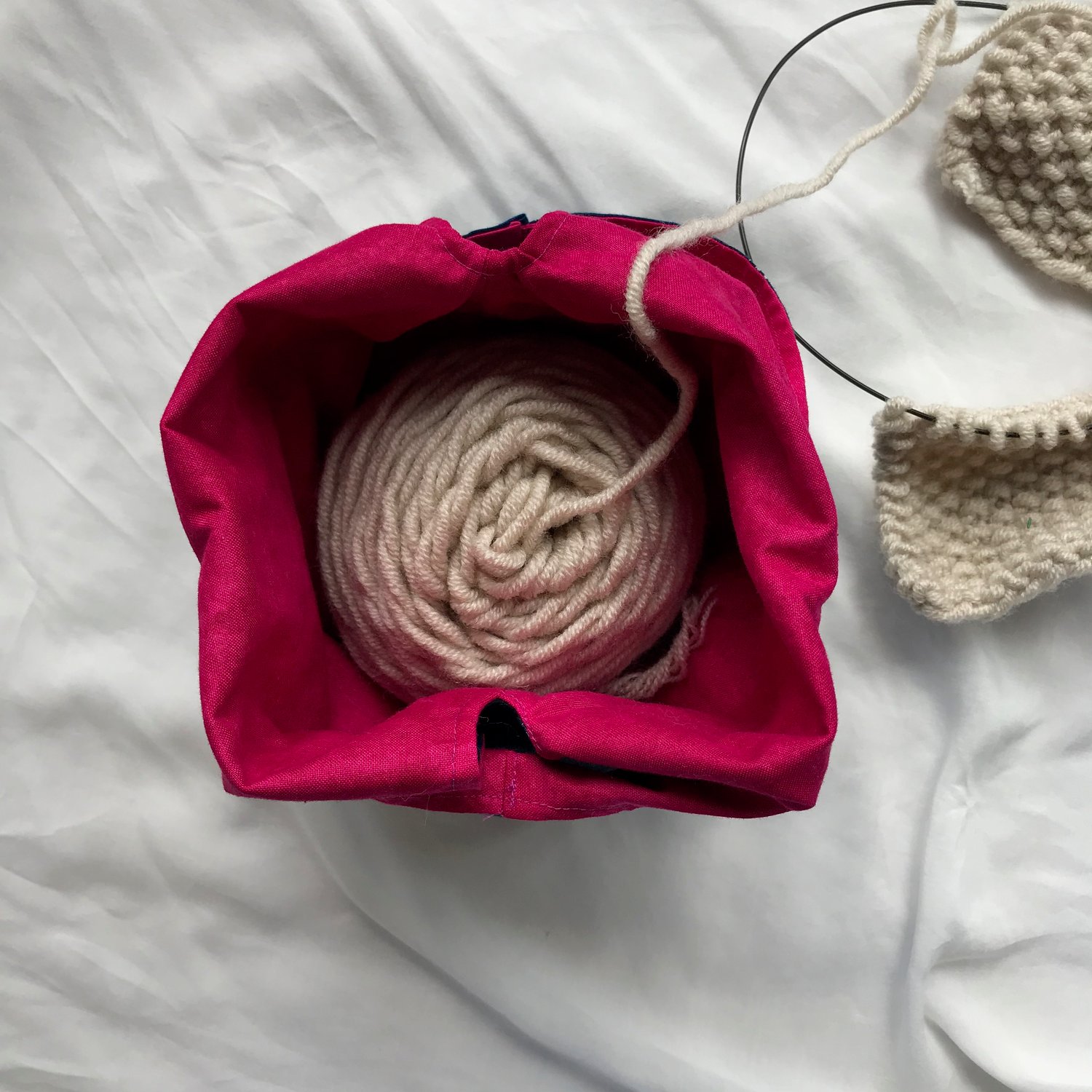 Image of Knitting/Crochet Project Bag - Constallations