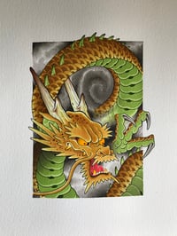 Image 1 of “Golden Dragon” Original 