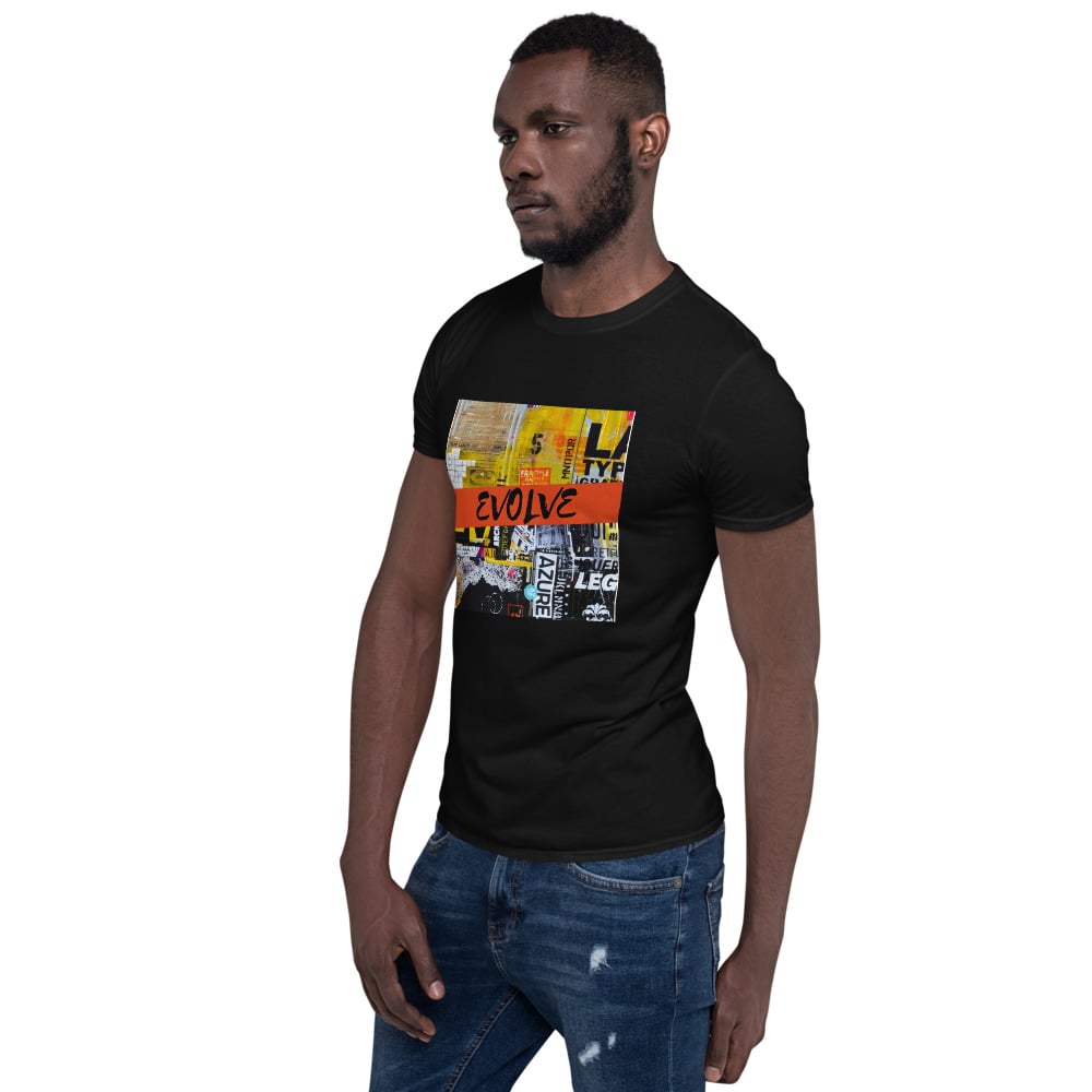 Street sign evolve short-Sleeve Unisex T-Shirt | Evolving to the Tee