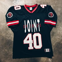 Image 1 of Original 90’s Spike Lee 40 Acres Football Jersey.