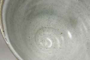 Dolomite white matt bowl (e022)