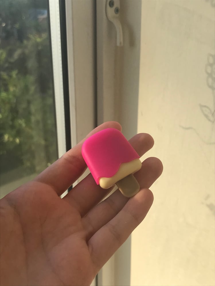 Image of Raspberry ice cream lip scrub 🍓