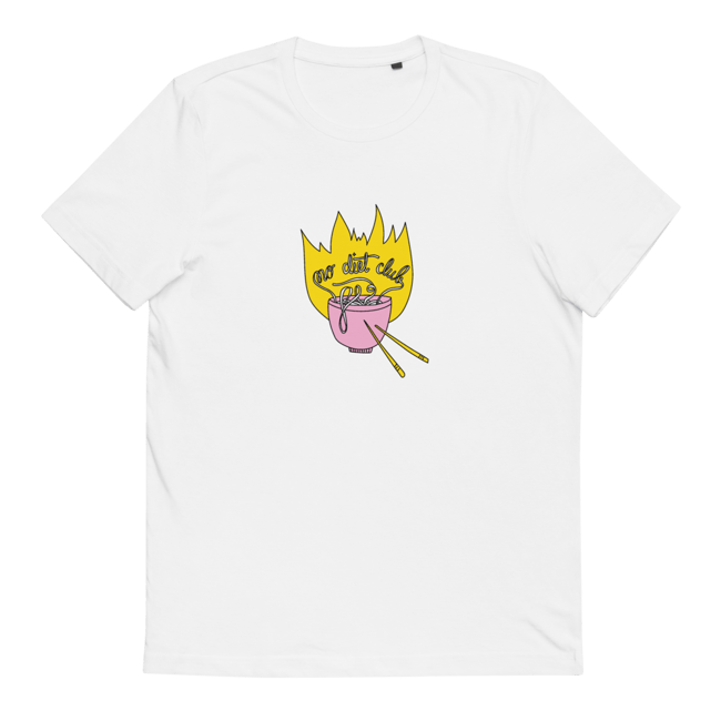 Noodles Tee (Yellow flames)