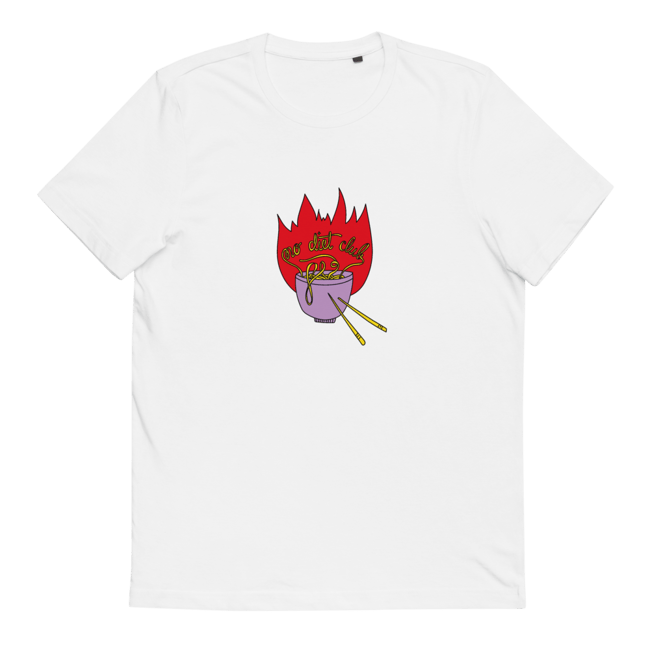Noodles Tee (Red flames)