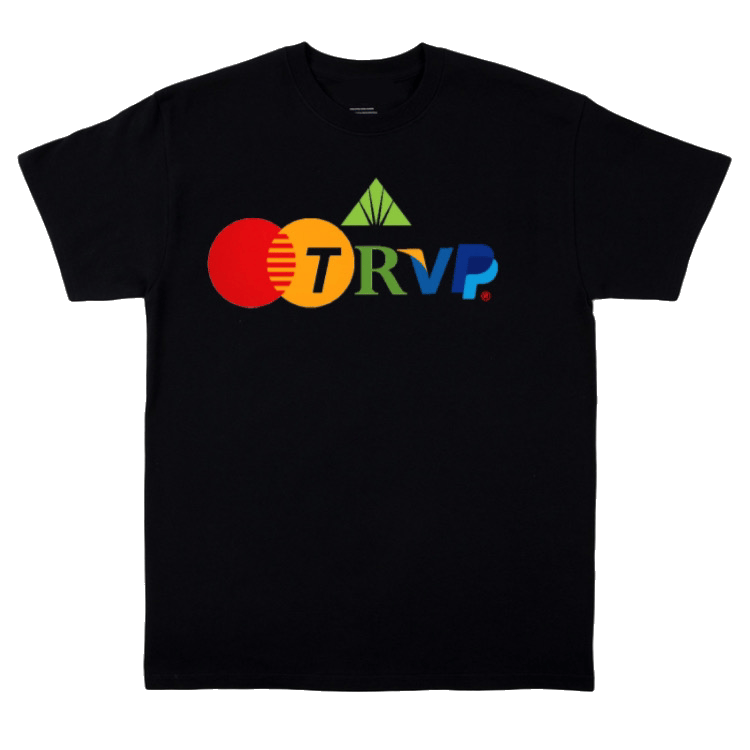 Image of TRVP Fraudulent Activity Shirt Black