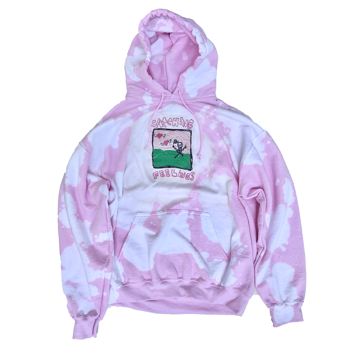 Amour pink hoodie with 2025 rose