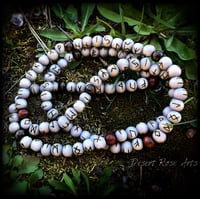 Image 3 of Dusted Bone Rune Meditation Mala