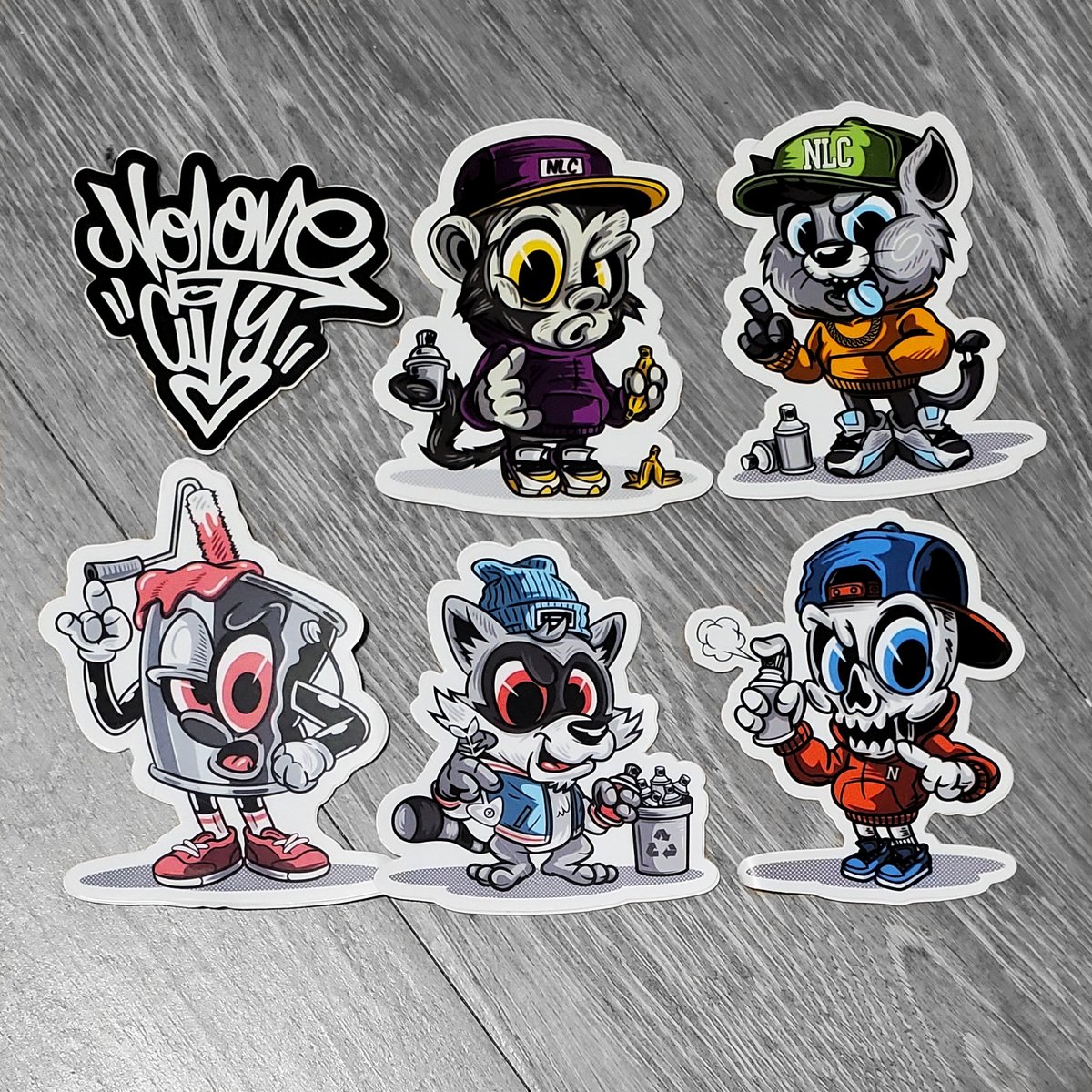 Image of NLC Sticker Pack #1