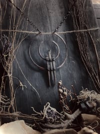 Image 1 of Hanmered copper & coffin nails 